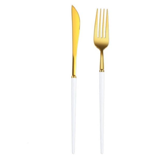 image-Stainless Steel Knife And Fork Set