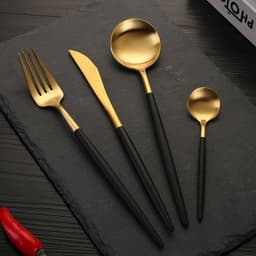 image-Stainless Steel Knife And Fork Set