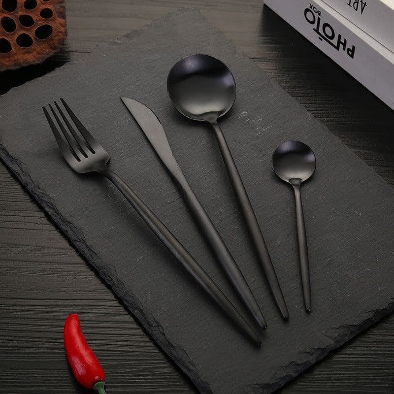 image-Stainless Steel Knife And Fork Set