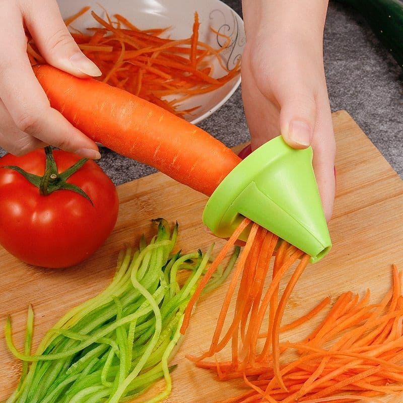image-Spiral Shredder Kitchen Multi-functional Vegetable Cutting Grater