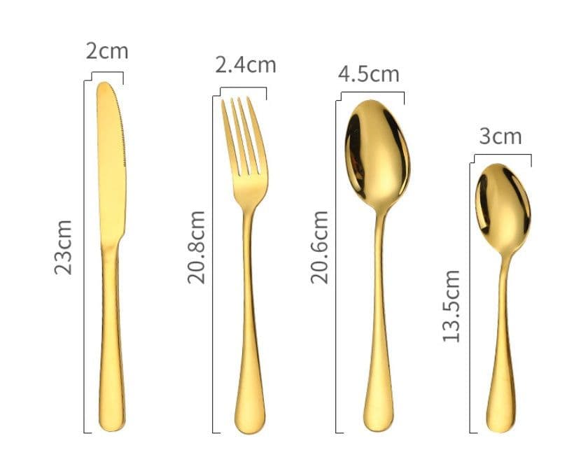 image-High-end tableware 24 piece set
