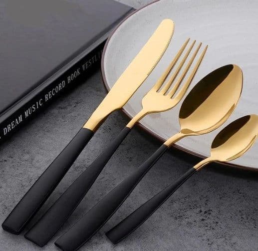 image-Four-piece Stainless Steel Cutlery