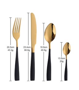 image-Four-piece Stainless Steel Cutlery