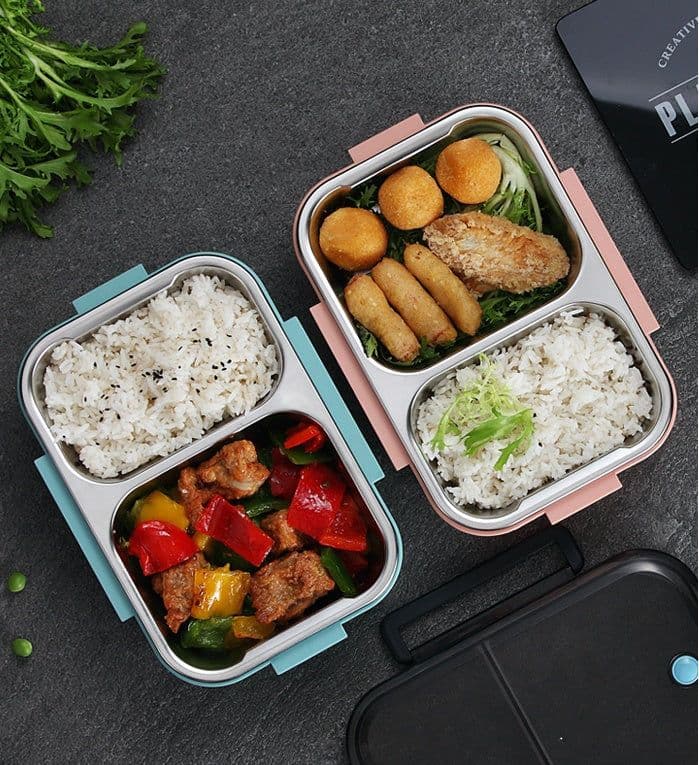 image-Stainless steel insulated lunch box