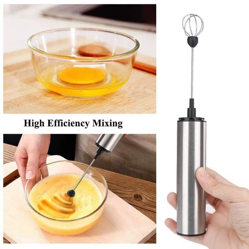 image-Electric Coffee Blender Milk Frother Handheld Whisk Kitchen Tools
