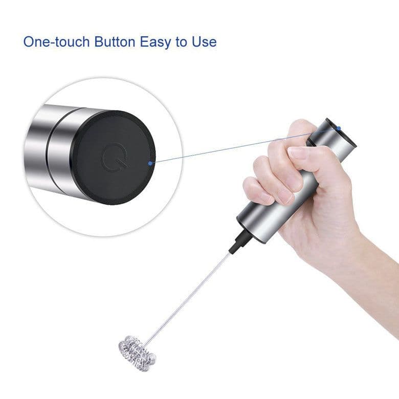 image-Electric Coffee Blender Milk Frother Handheld Whisk Kitchen Tools