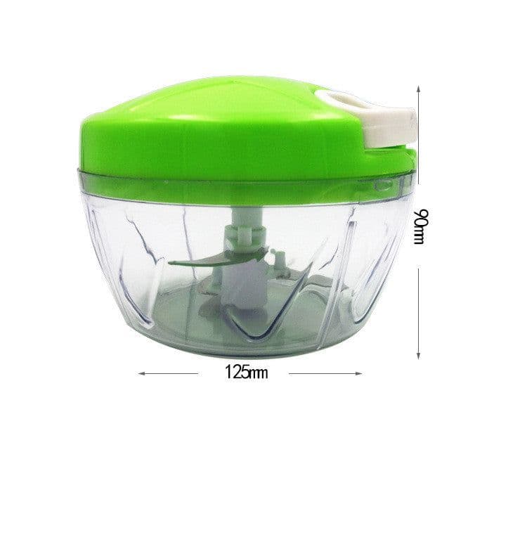 image-Multifunction Vegetable Fruit Twist Shredder Manual Meat Grinder Chopper Garlic Cutter