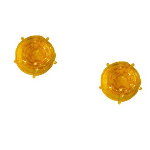 image-The 6-piece set of multi-functional silicone lid can be stretched to seal the fruit and vegetable lid