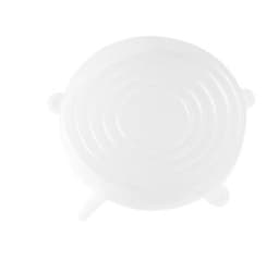 image-The 6-piece set of multi-functional silicone lid can be stretched to seal the fruit and vegetable lid