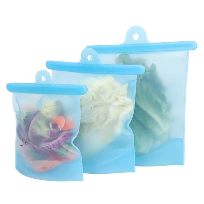 image-Silicone fresh-keeping bag