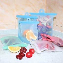 image-Silicone fresh-keeping bag