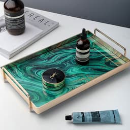 image-Rectangular bath tray