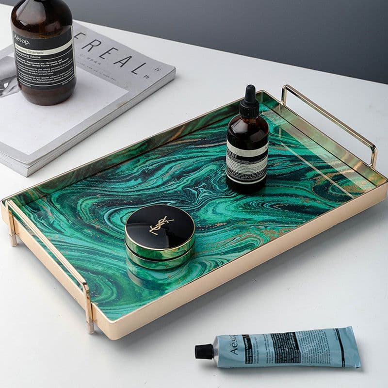 image-Rectangular bath tray