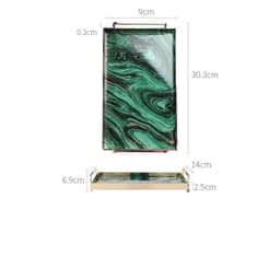 image-Rectangular bath tray