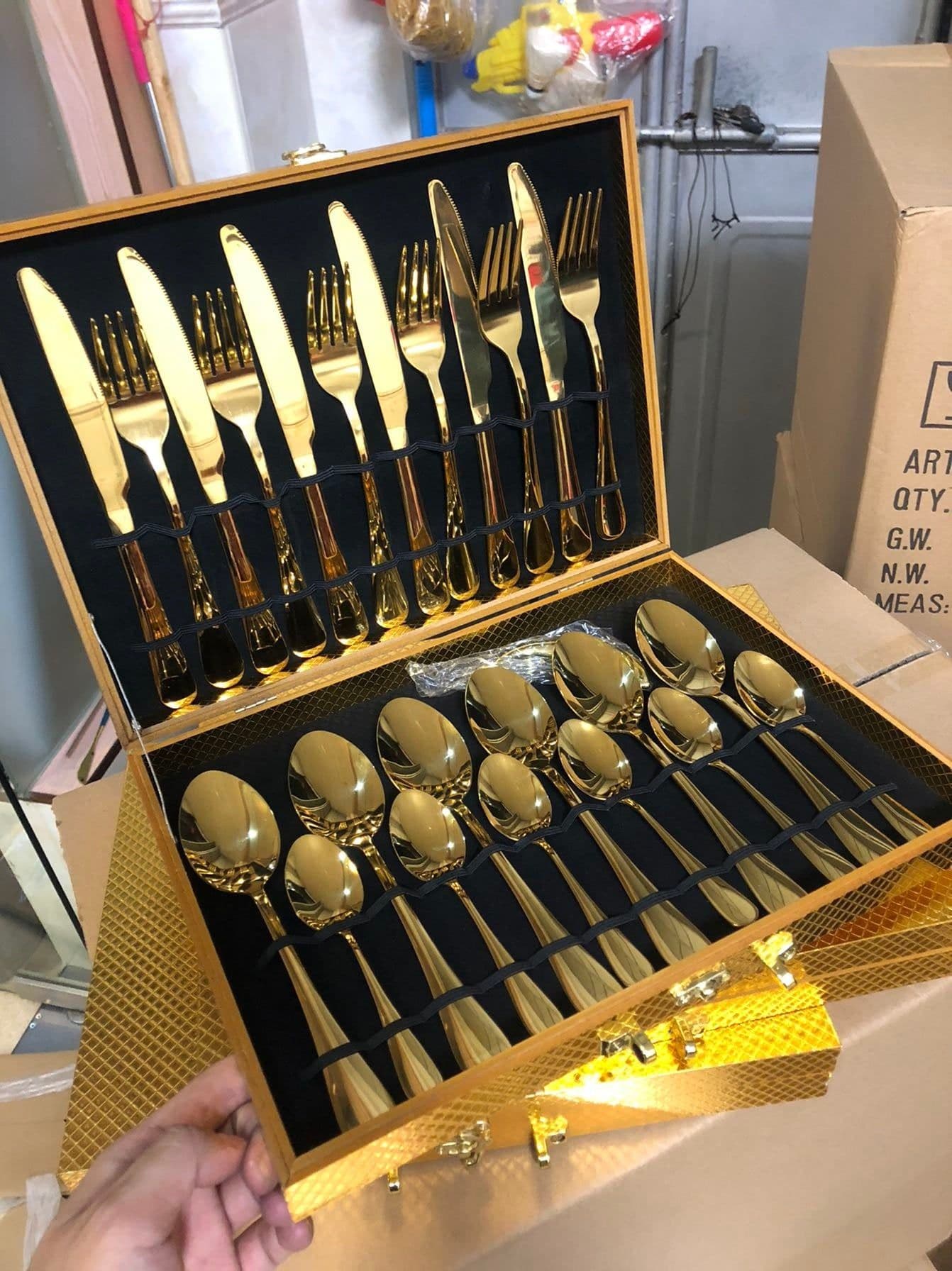 image-24 Pcs Cutlery Set