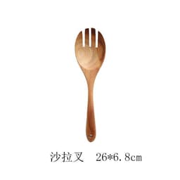 image-Teak Natural Wood Tableware Spoon Ladle Turner Rice Colander Soup Skimmer Cooking Tool Sets Spoon Scoop Kitchen Tools Gadgets