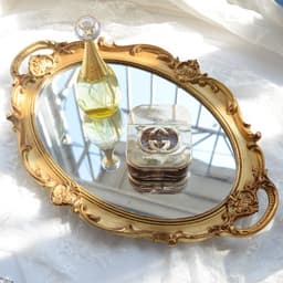image-Retro mirror tray