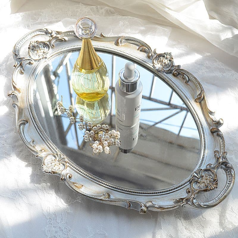 image-Retro mirror tray