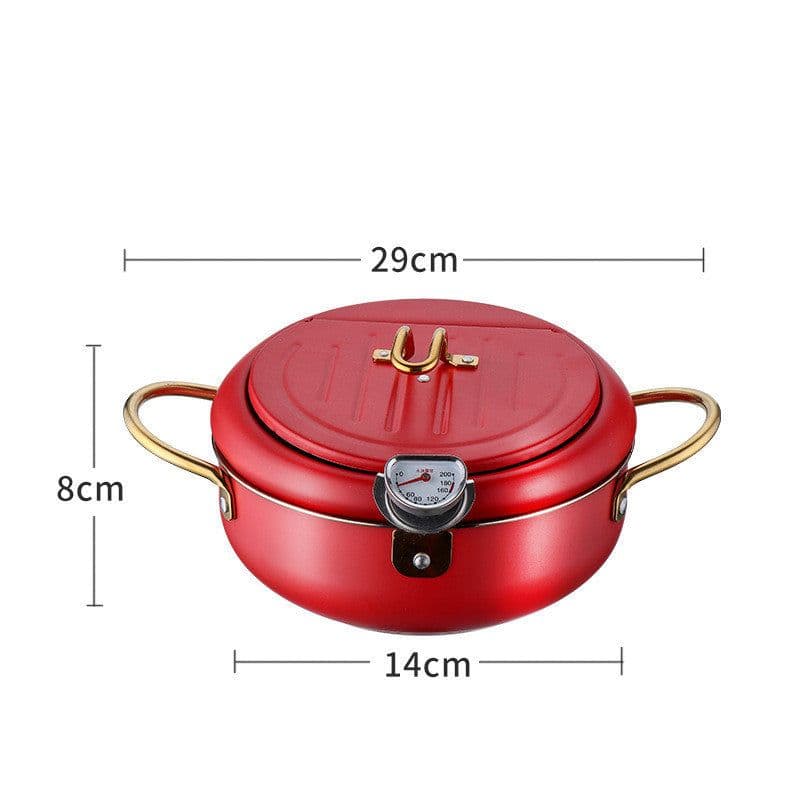 image-Stainless Steel Telescopic Folding Basket Frying Basket French Fries Degreasing Kitchen Tool