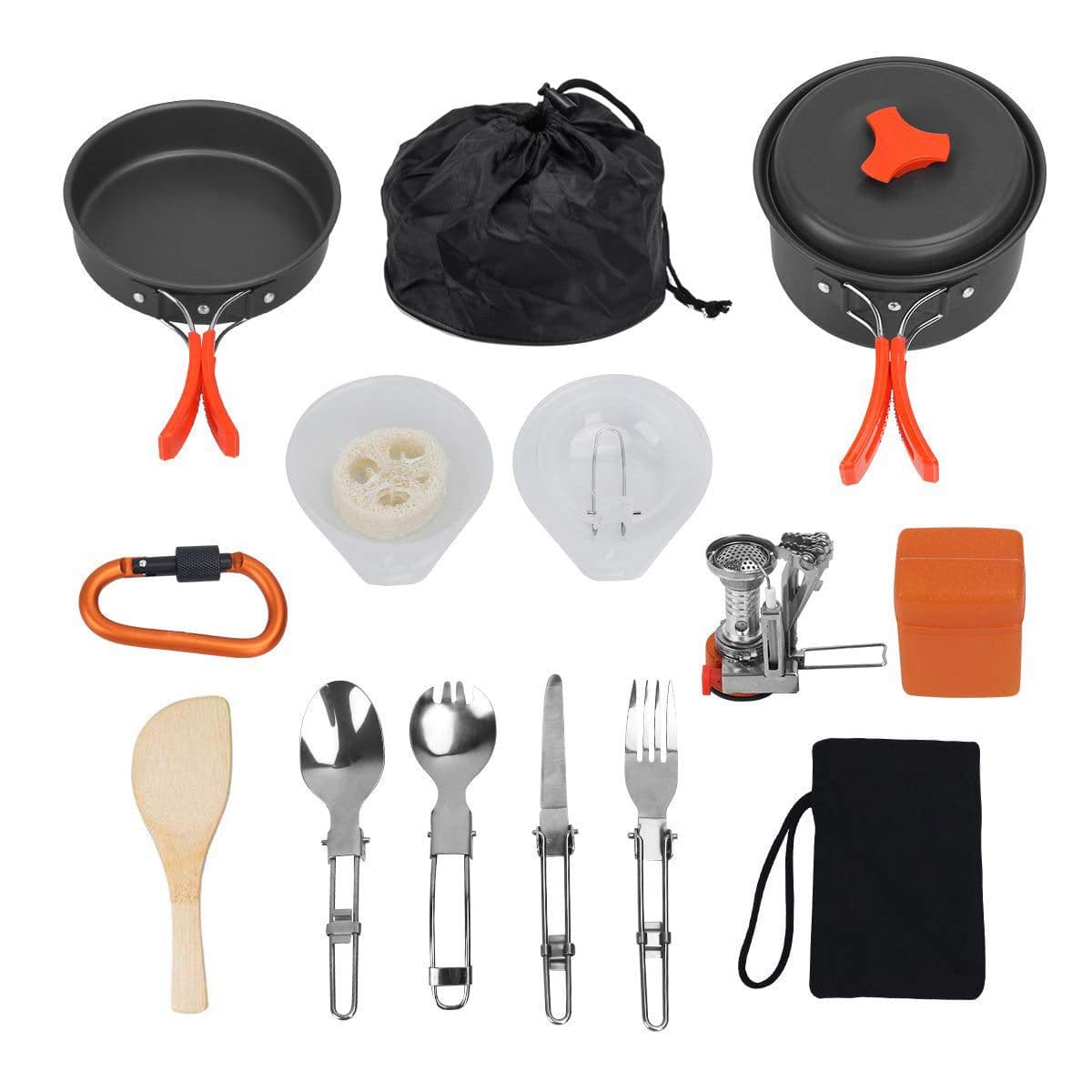 image-Outdoor Folding Cookware Set