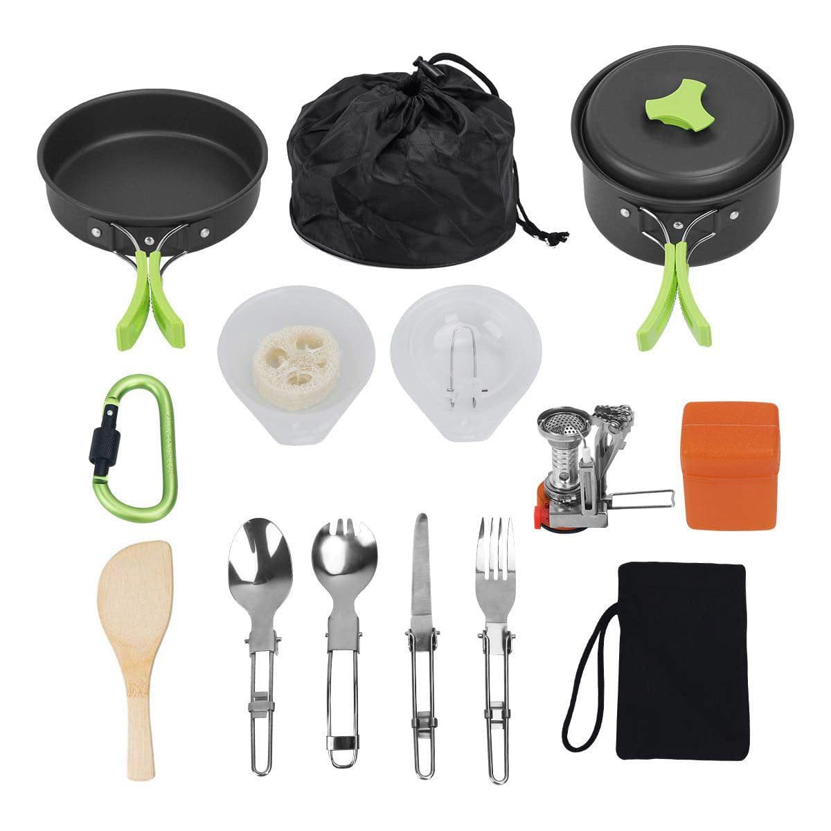 image-Outdoor Folding Cookware Set