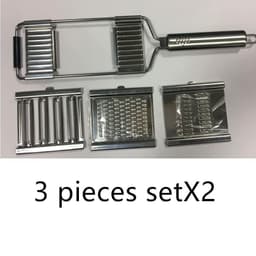 image-Stainless Steel Grater, Vegetable And Fruit Slicer, Peeler