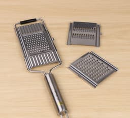 image-Stainless Steel Grater, Vegetable And Fruit Slicer, Peeler