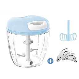 image-Mini Powerful Meat Grinder Garlic Press Ginger Grinding Vegetable Cutter Hand-power Food Chopper Mincer Mixer
