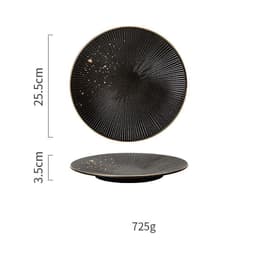 image-Western steak pasta plate