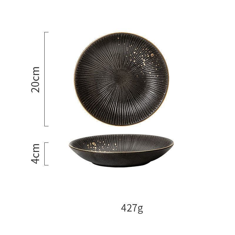 image-Western steak pasta plate