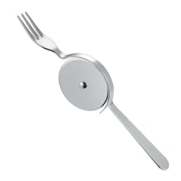 image-Stainless Steel Cake Cutter with Knife and Fork