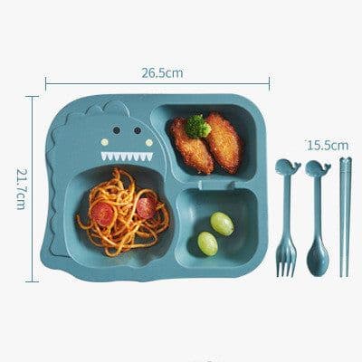 image-Baby dinosaur tableware