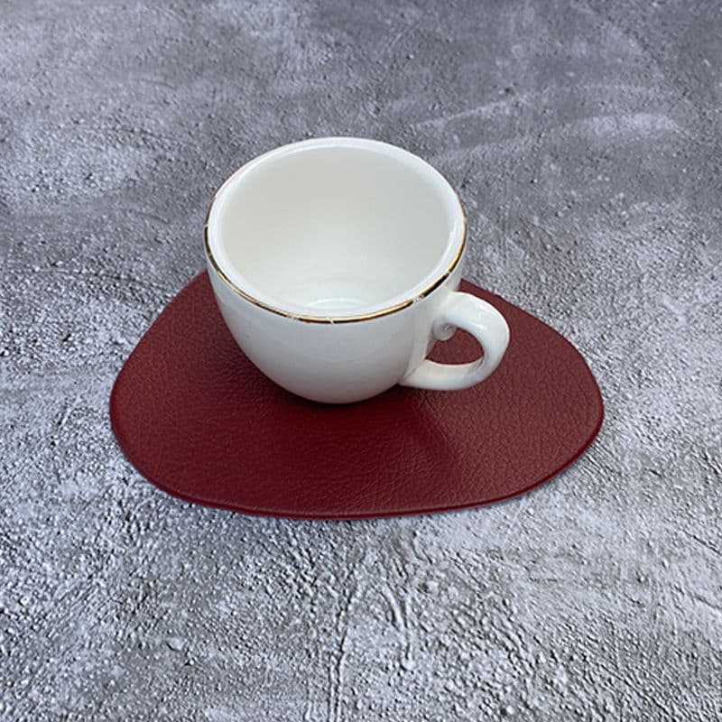 image-Table Mat Table Mat Placemat Table Mat Heat Insulation PU Leather Placemats Coaster Bowl Kitchen Non-slip