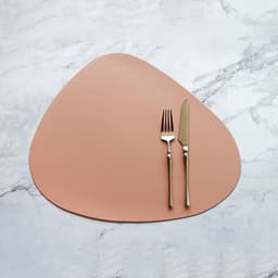 image-Table Mat Table Mat Placemat Table Mat Heat Insulation PU Leather Placemats Coaster Bowl Kitchen Non-slip