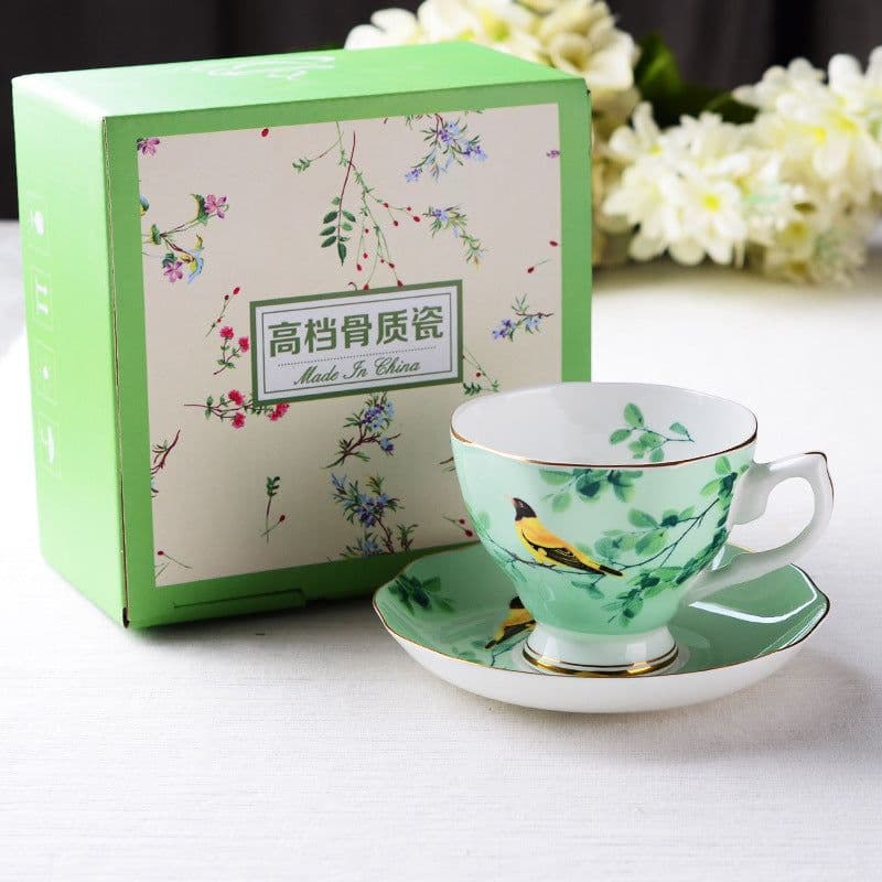 image-European Classic Series Bone China Coffee Cup