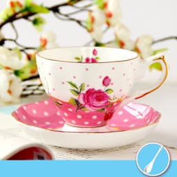 image-Ceramic plates and cups