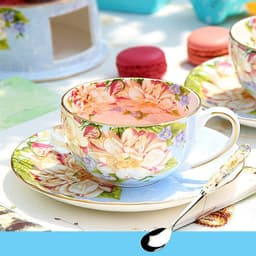 image-Ceramic plates and cups