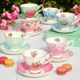 image-Ceramic plates and cups