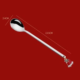image-Merry Christmas Spoons Xmas Party Tableware Ornaments Christmas Decorations