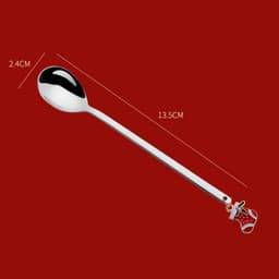 image-Merry Christmas Spoons Xmas Party Tableware Ornaments Christmas Decorations