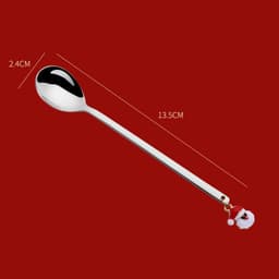 image-Merry Christmas Spoons Xmas Party Tableware Ornaments Christmas Decorations