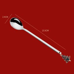 image-Merry Christmas Spoons Xmas Party Tableware Ornaments Christmas Decorations