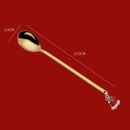 image-Merry Christmas Spoons Xmas Party Tableware Ornaments Christmas Decorations