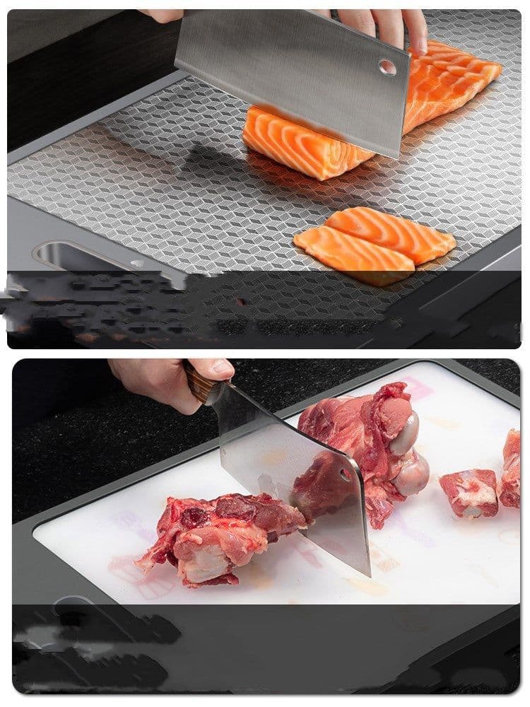image-Double-sided plastic cutting board
