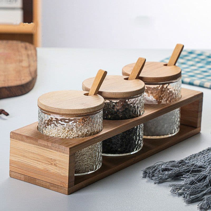 image-Home kitchen salt pot seasoning bottle