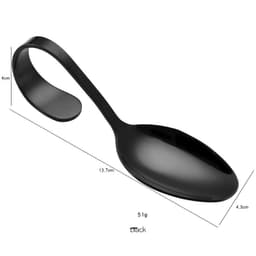 image-Stainless steel serving spoon cutlery