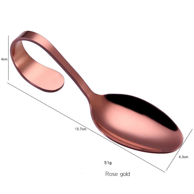 image-Stainless steel serving spoon cutlery