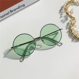 image-Sunglasses Kids Decorative Glasses Frame Tide Shade Sunglasses