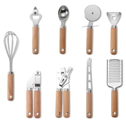 image-Creative Kitchen Gadget Wooden Handle