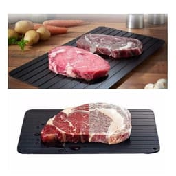 image-Fast Defrost Tray Fast Thaw Frozen Food Meat Fruit Quick Defrosting Plate Board Defrost Tray Thaw Master Kitchen Gadgets